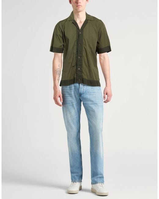 Camisa Crossley de hombre de color Green