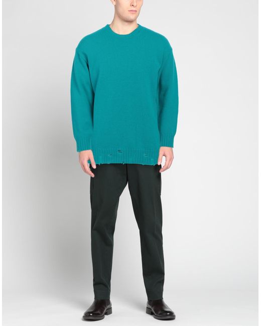 Amaranto Blue Sweater for men