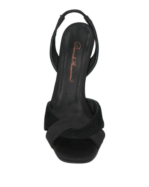 Daniele Ancarani Black Sandals