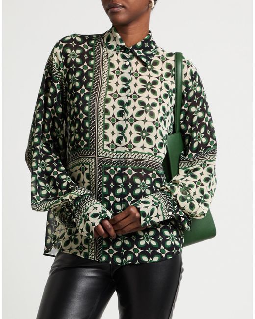 Jijil Green Shirt Polyester