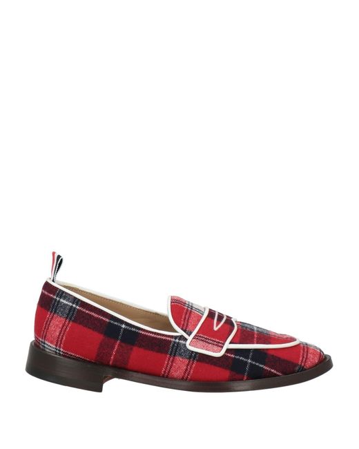 Mocassins Thom Browne en coloris Red