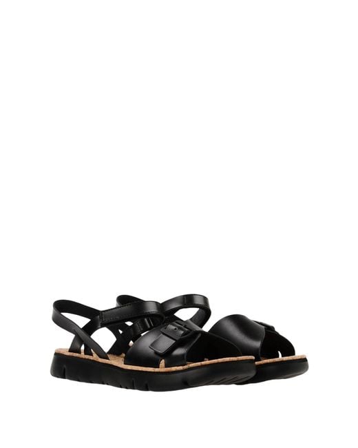 Camper Black Oruga Sandal Sandals Soft Leather