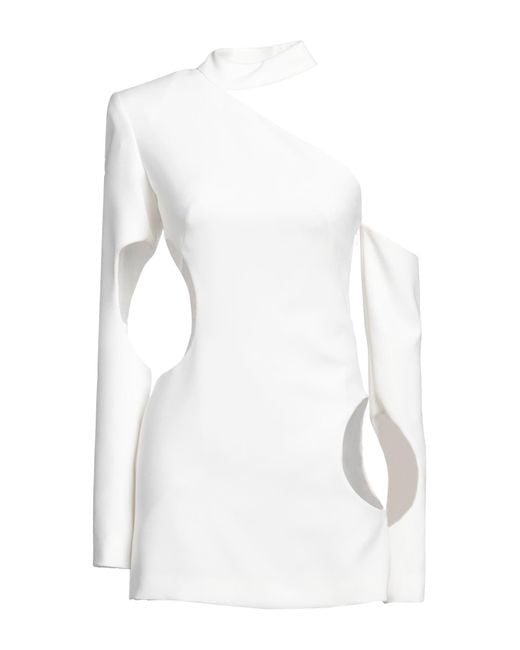 Monot White Mini-Kleid
