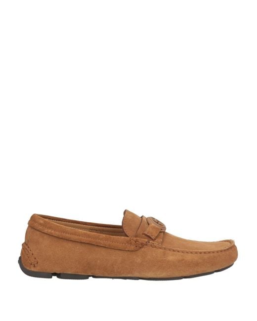 Giorgio Armani Brown Loafers for men