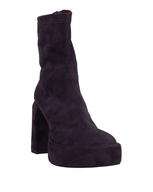 Elena Iachi Blue Ankle Boots
