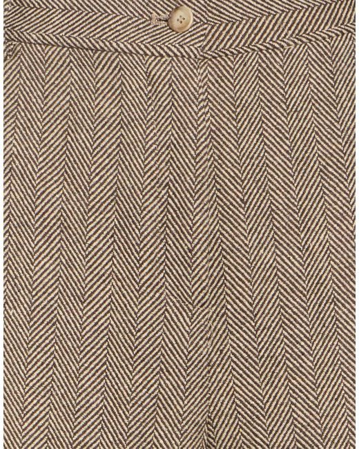 Clips More Gray Sand Pants Polyester