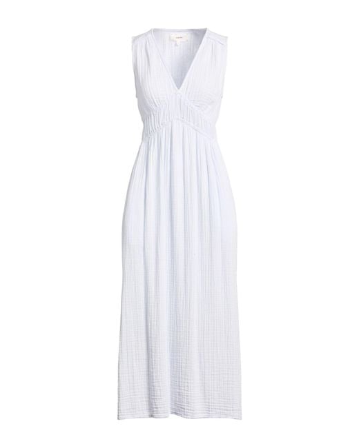 Xirena White Midi Dress Cotton