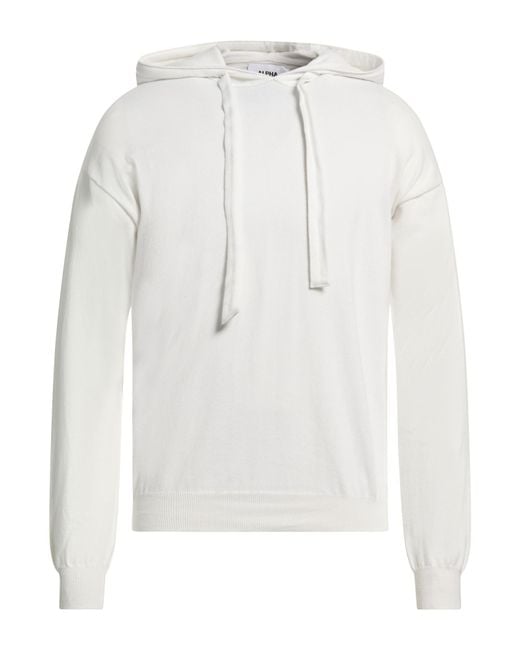 Pullover Alpha Studio pour homme en coloris White