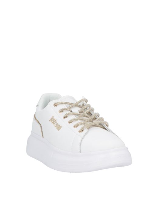 Just Cavalli White Trainers