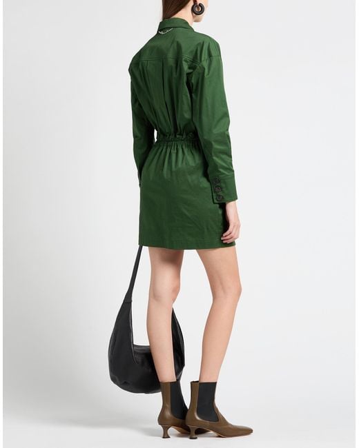 DSquared² Green Mini Dress