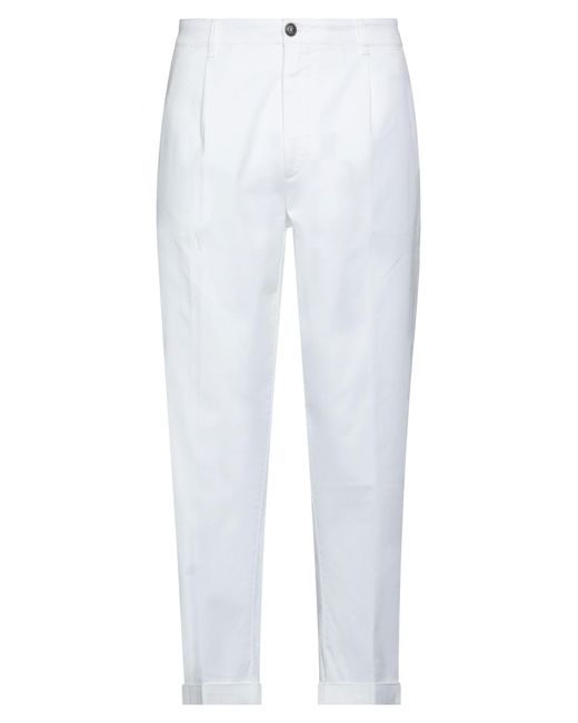 40weft White Pants for men