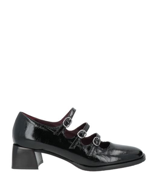 Lorenzo Mari Black Pumps Leather