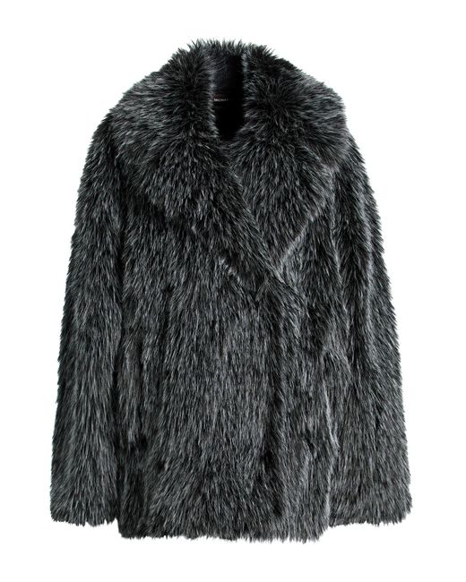 MICHAEL Michael Kors Black Shearling & Teddy