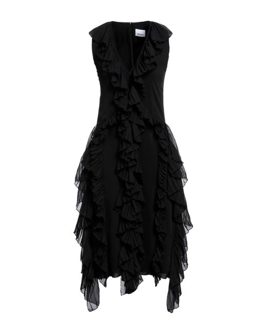Burberry Black Midi Dress
