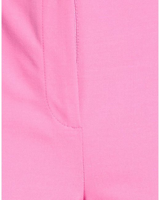PT Torino Pink Pants Virgin Wool, Elastane