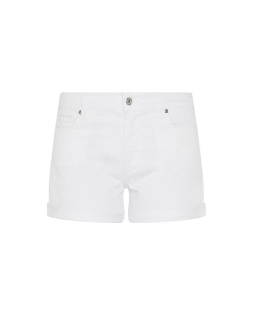 Shorts Jeans di Seven7 in White