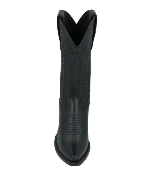 Caborca Black Boot Cow Leather