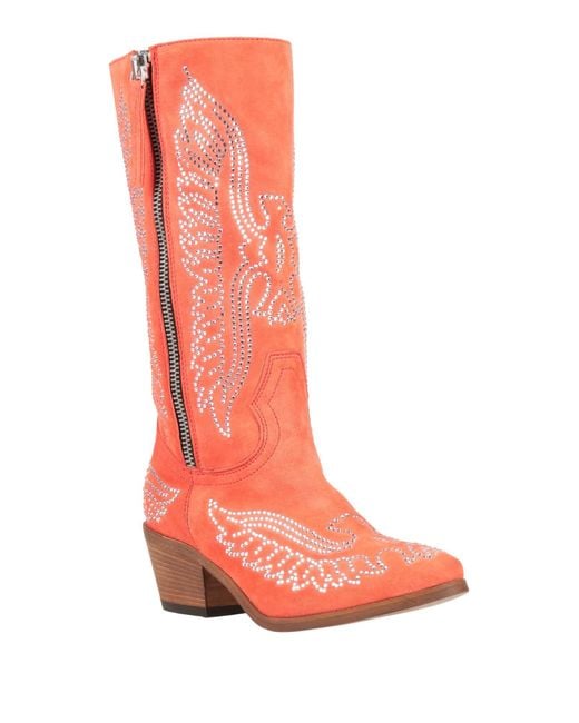 JE T'AIME Pink Boot