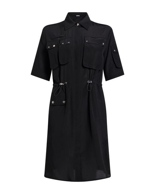 Versace Black Mini Dress