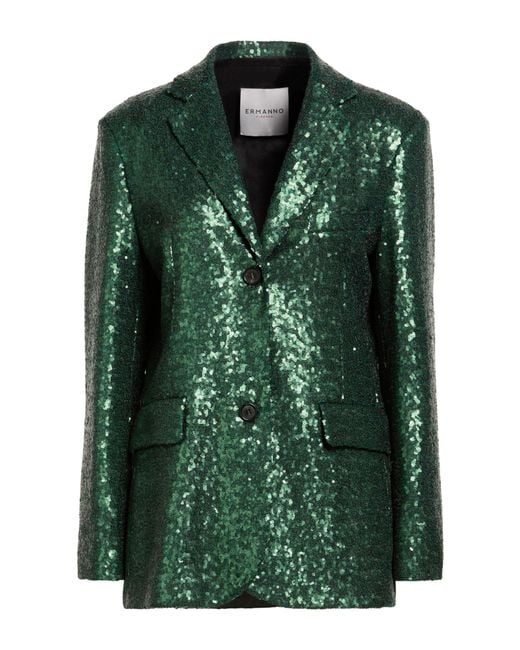 ERMANNO FIRENZE Green Blazers