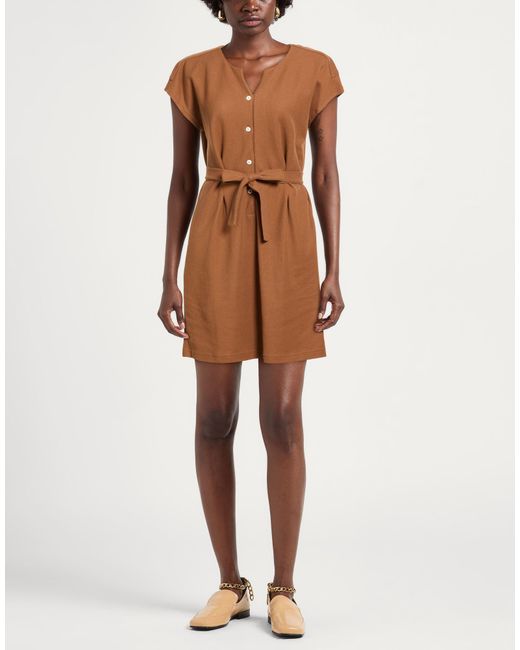 A.P.C. Brown Mini Dress