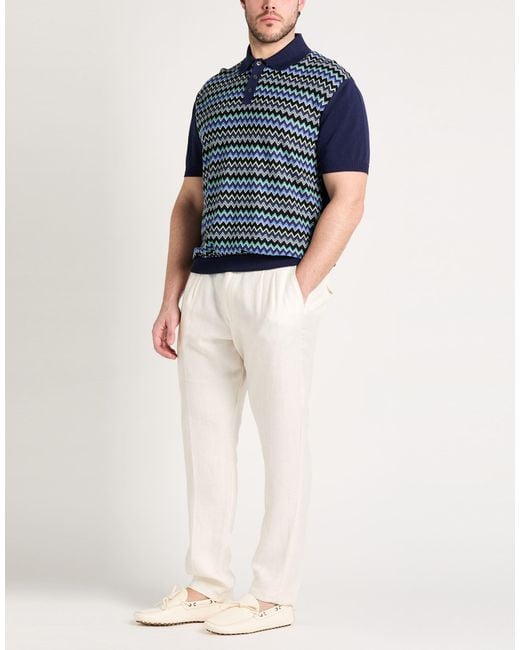 Polo di Missoni in Blue da Uomo