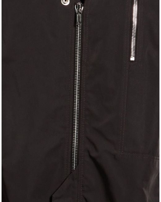Rick Owens Black Jacket Polyester for men