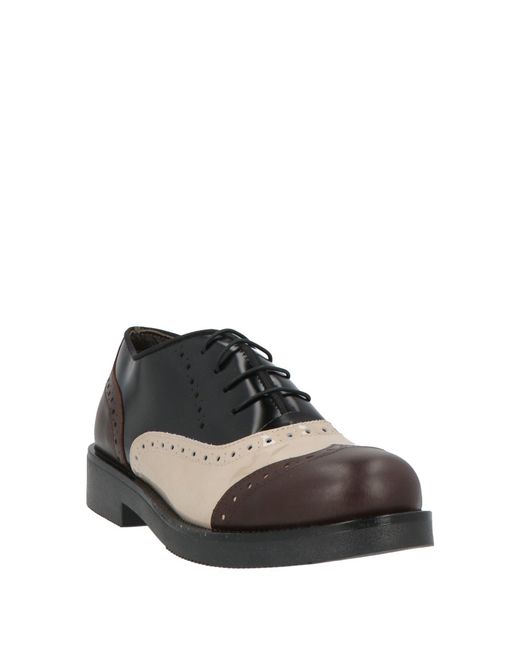 Nila & Nila Brown Lace-Up Shoes