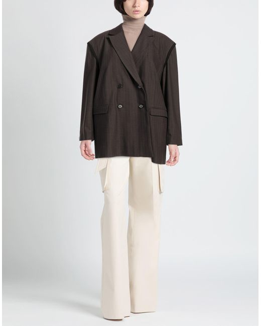 Blazer di Oval Square in Black