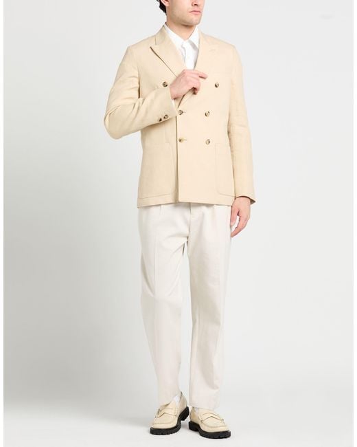 Paul Smith Natural Blazer Linen for men