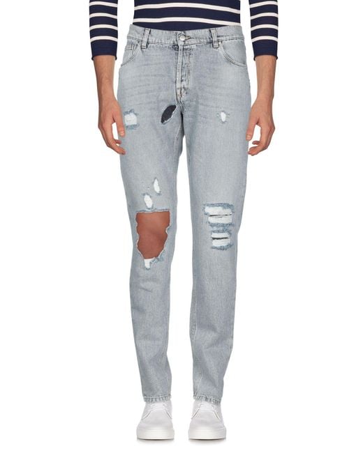 Daniele Alessandrini Gray Jeans for men