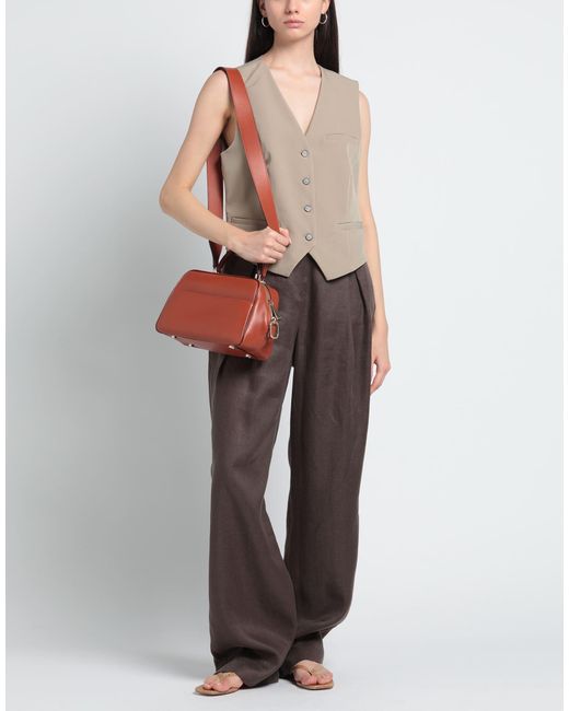 Valextra Red Handbag
