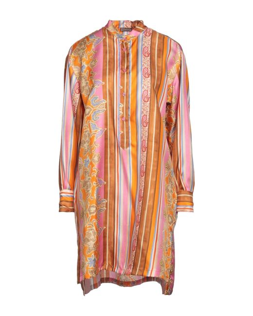Maliparmi Orange Top Silk