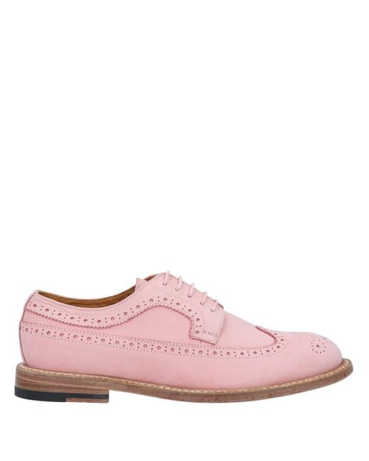 Paul Smith Pink Lace-up Shoes
