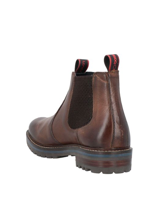 Base London Brown Ankle Boots for men