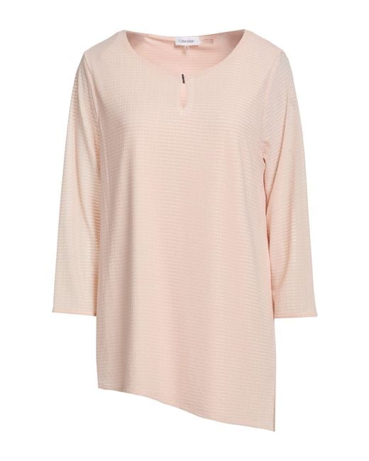 Calvin Klein Natural Top Polyester, Elastane