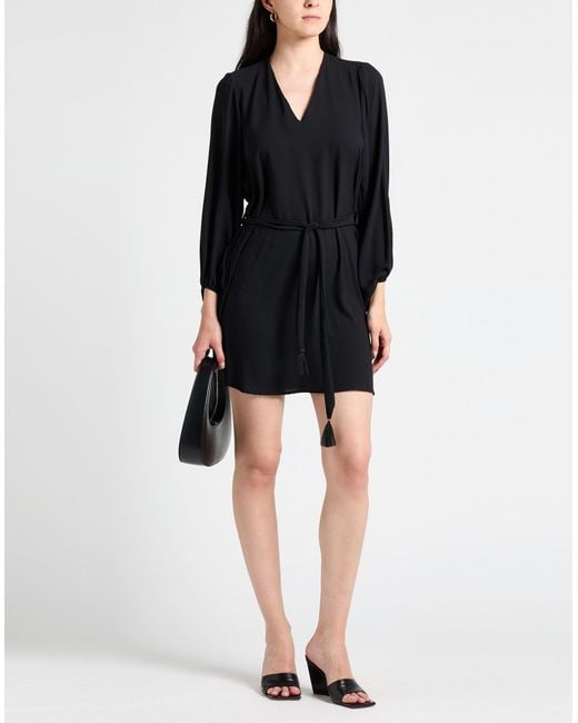Rinascimento Black Mini Dress