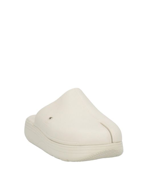 Suicoke White Mules & Clogs