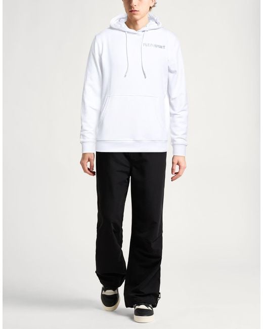 Philipp Plein White Sweatshirt Cotton for men