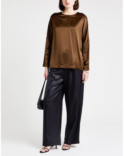 Hache Brown Top Viscose