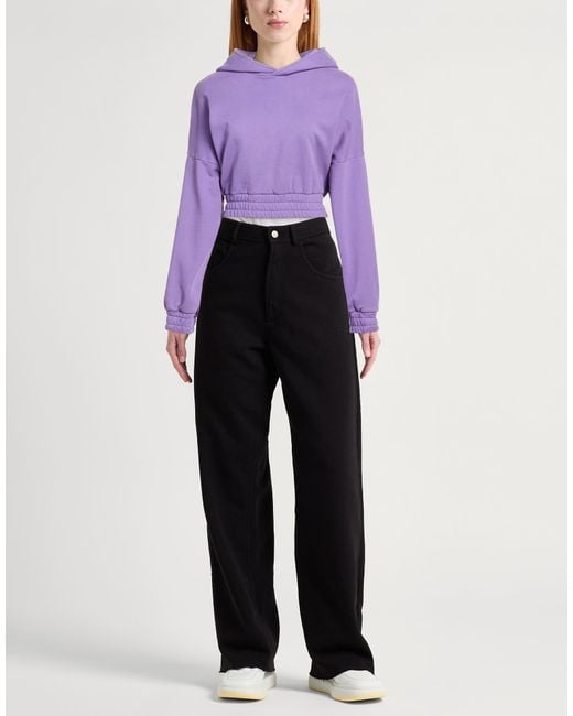 GIUSEPPE DI MORABITO Purple Sweatshirts