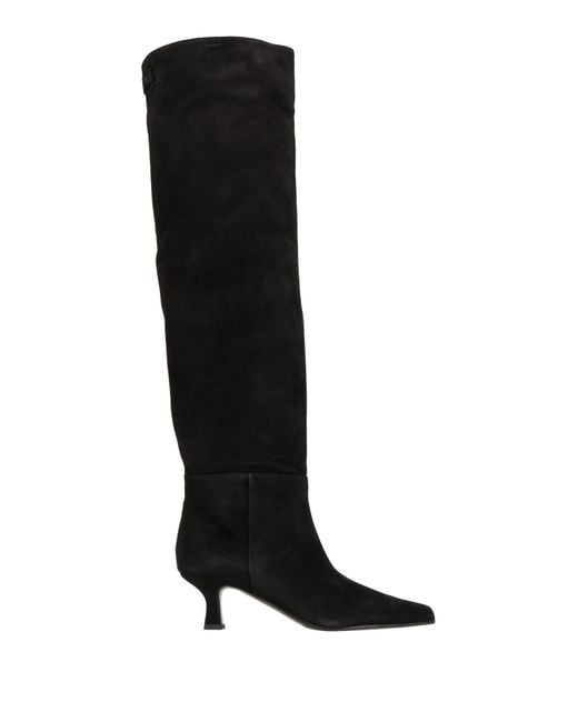 3Juin Black Boot Leather