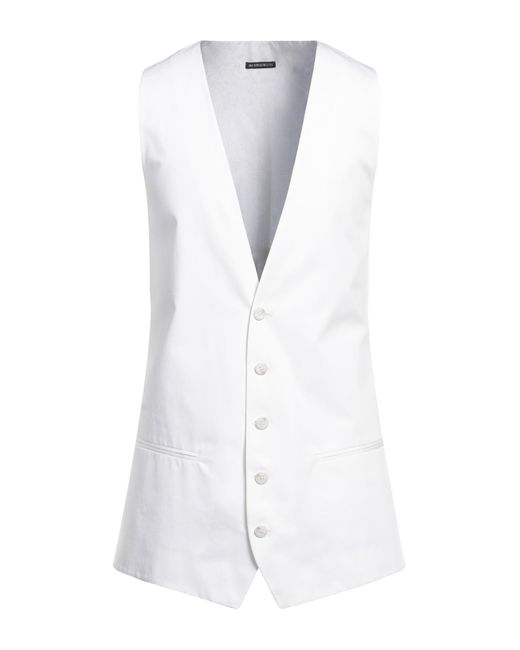 Ann Demeulemeester White Tailored Vest for men