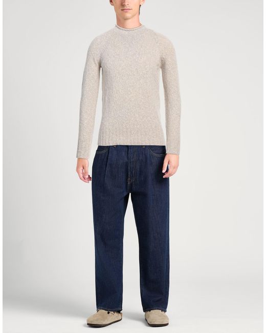 Drumohr White Turtleneck Lambswool for men