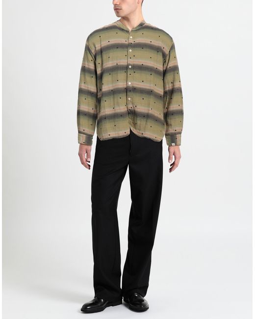 B'Sbee Green Shirt Cotton for men