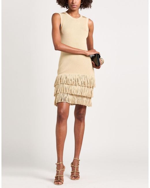 Sandro Natural Mini Dresses