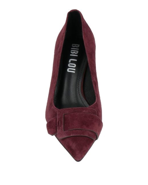 Bibi Lou Purple Pumps