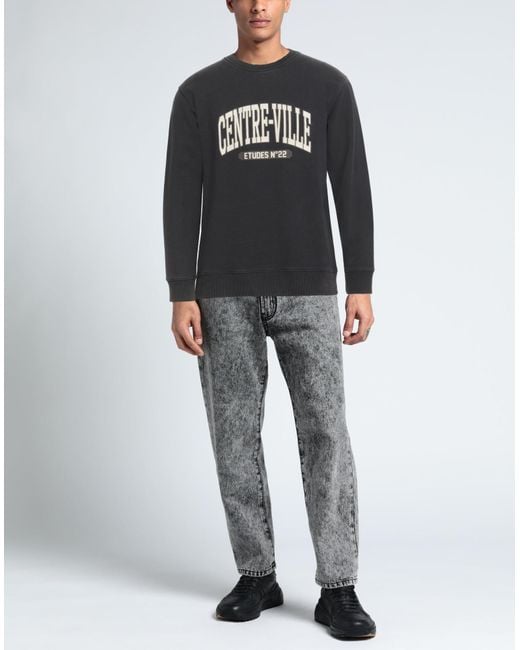 Etudes Studio Black Sweatshirt for men