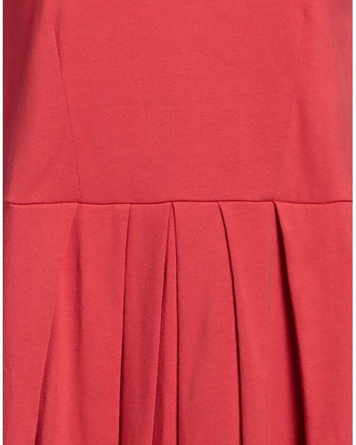 NEIRAMI Red Midi Dress