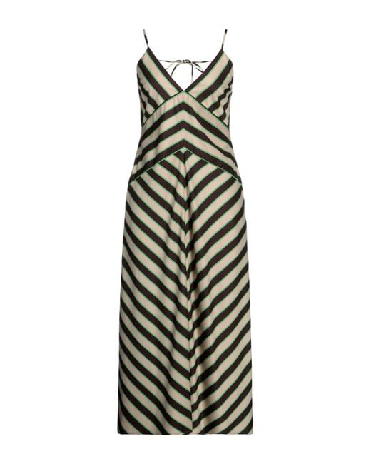 MSGM White Midi Dress